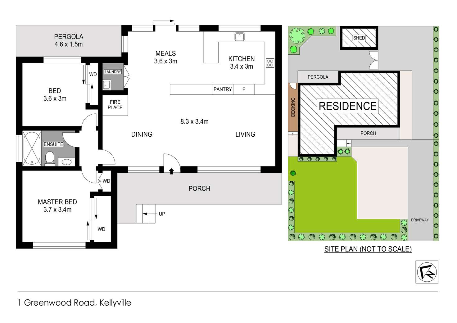 Floorplan of Homely house listing, 1 Greenwood Road, Kellyville NSW 2155