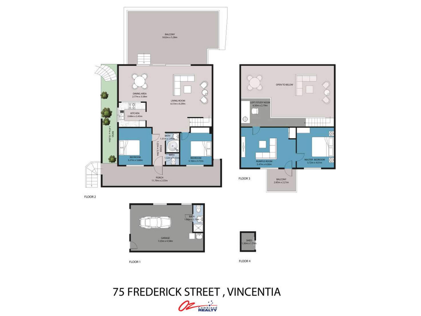 Floorplan of Homely house listing, 75 Frederick Street, Vincentia NSW 2540