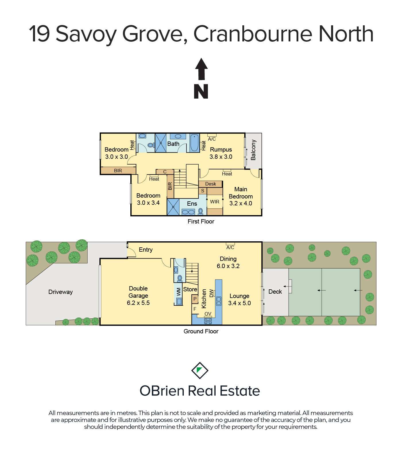 Floorplan of Homely house listing, 19 Savoy Grove, Cranbourne North VIC 3977