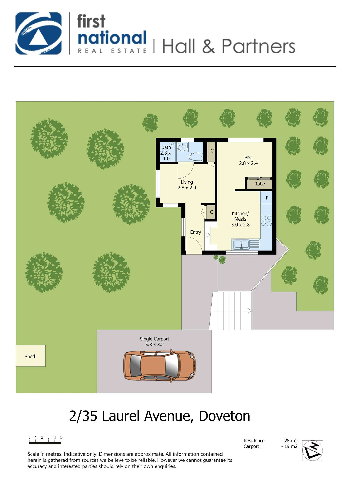 Floorplan of Homely unit listing, 2/35 Laurel Avenue, Doveton VIC 3177