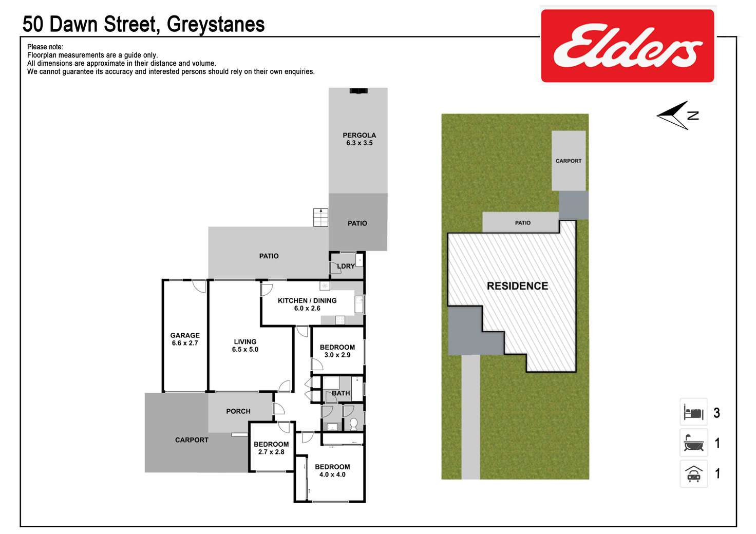 Floorplan of Homely house listing, 50 Dawn Street, Greystanes NSW 2145