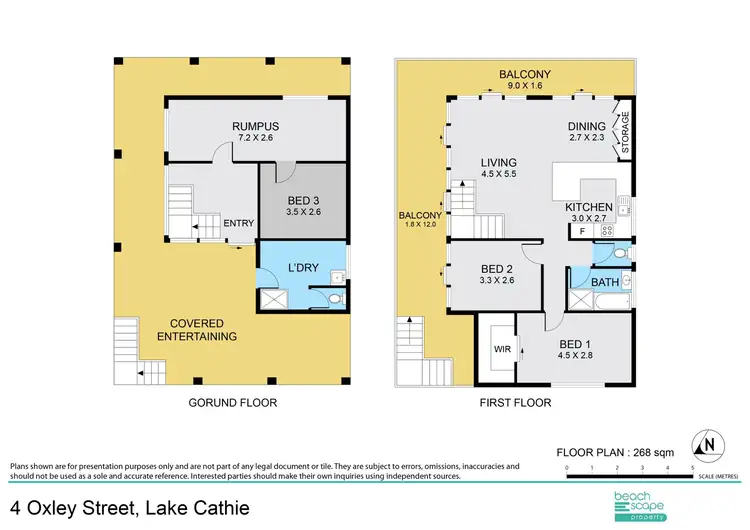 Floorplan of Homely house listing, 4 Oxley Street, Lake Cathie NSW 2445