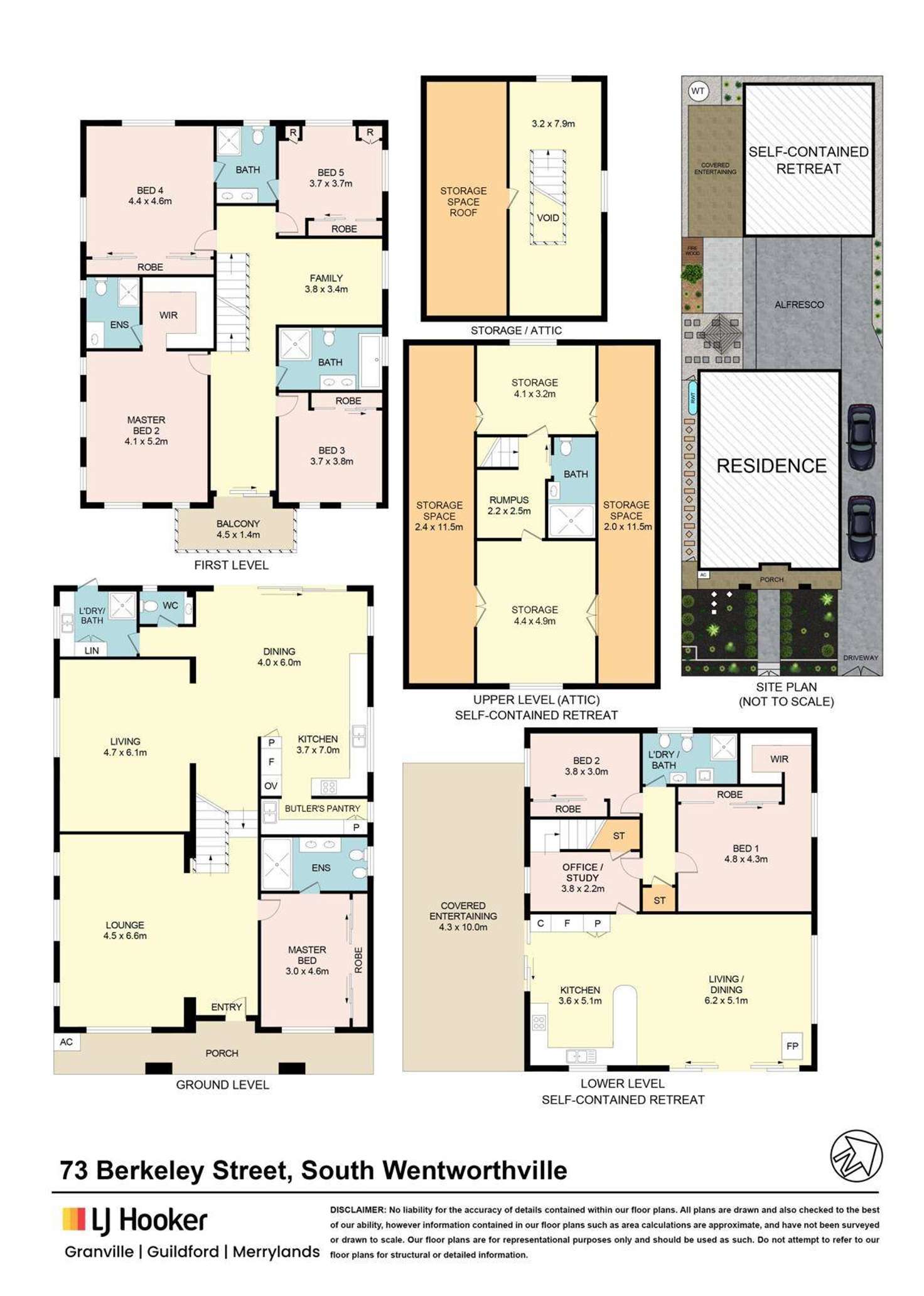Floorplan of Homely house listing, 73 Berkeley Street, South Wentworthville NSW 2145