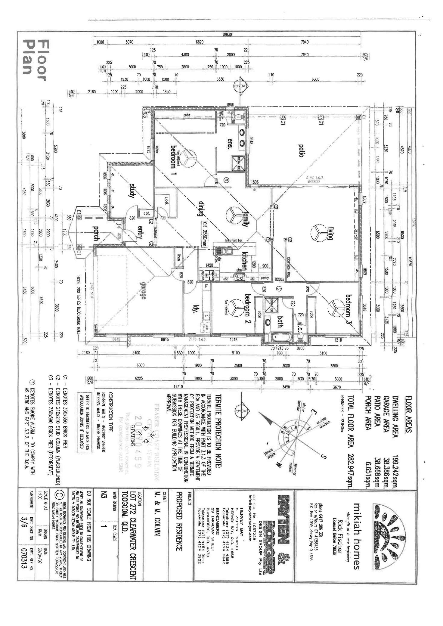 Floorplan of Homely house listing, 17 Clearwater Crescent, Toogoom QLD 4655