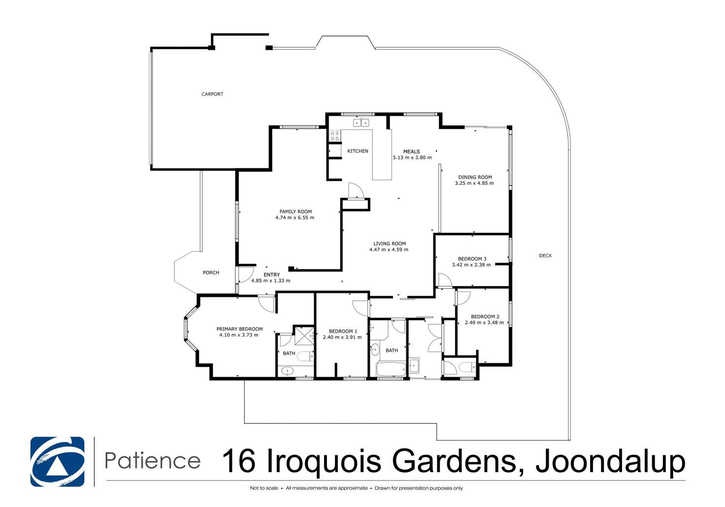 Floorplan of Homely house listing, 16 Iroquois Gardens, Joondalup WA 6027
