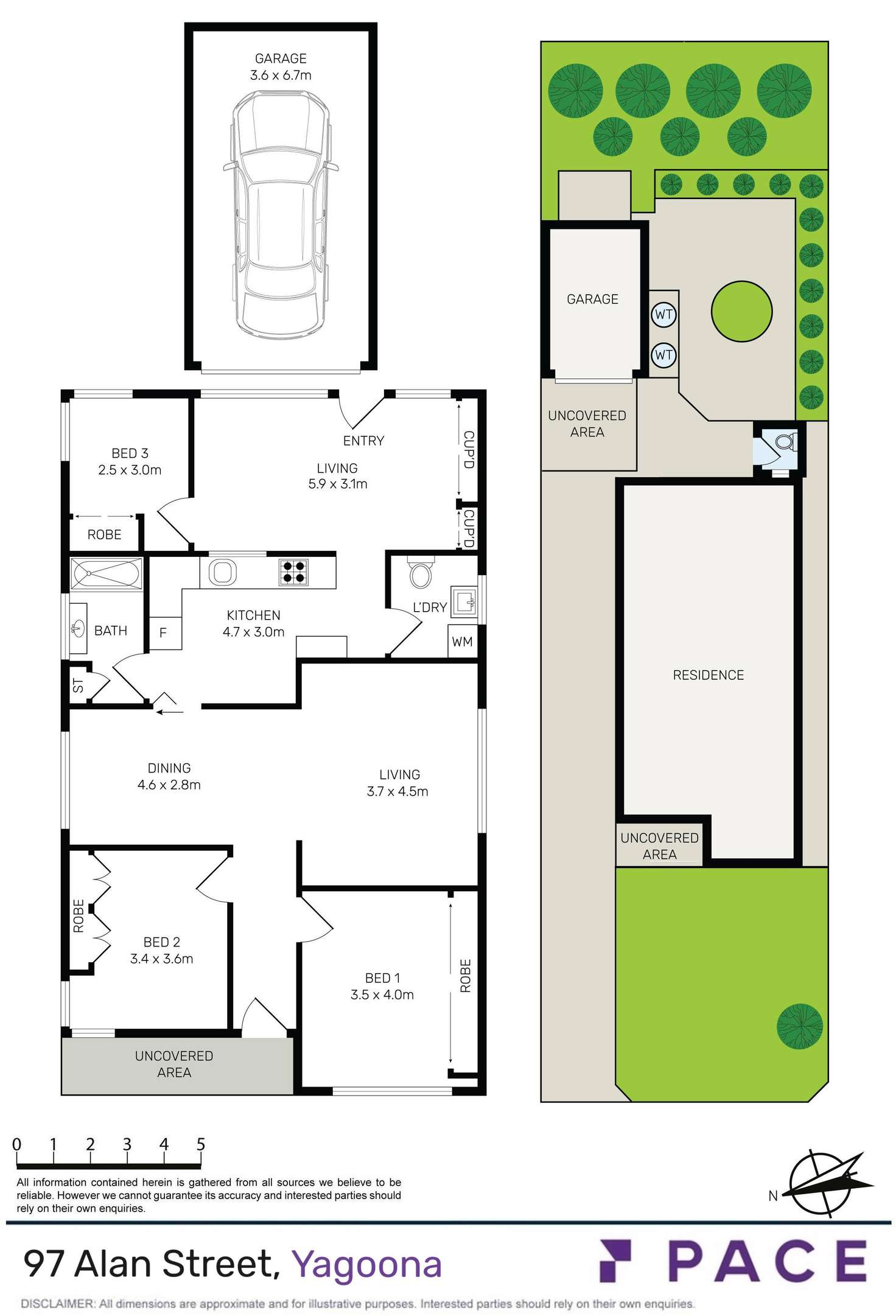Floorplan of Homely house listing, 97 Alan Street, Yagoona NSW 2199