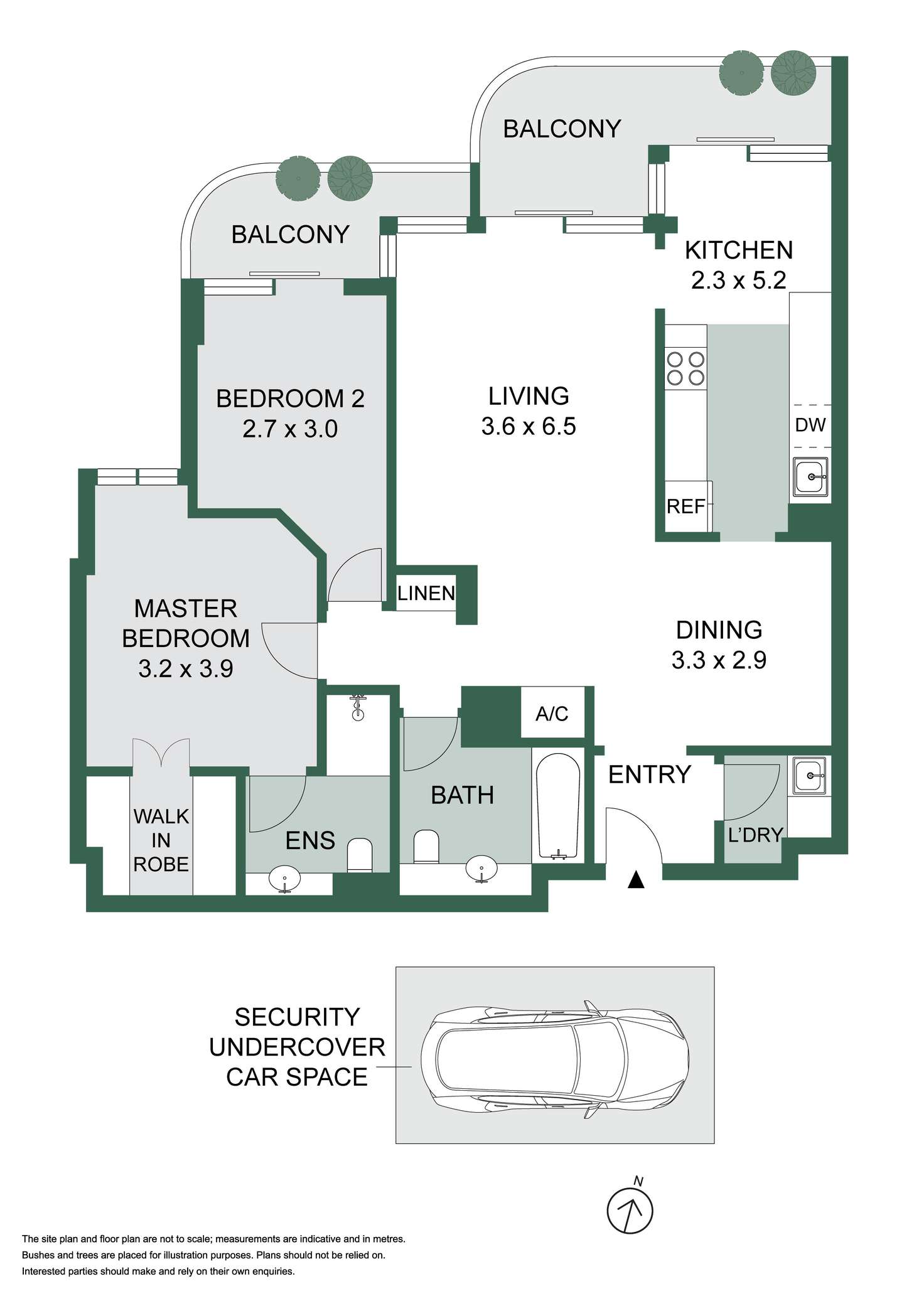 Floorplan of Homely apartment listing, 1102/251 Oxford Street, Bondi Junction NSW 2022