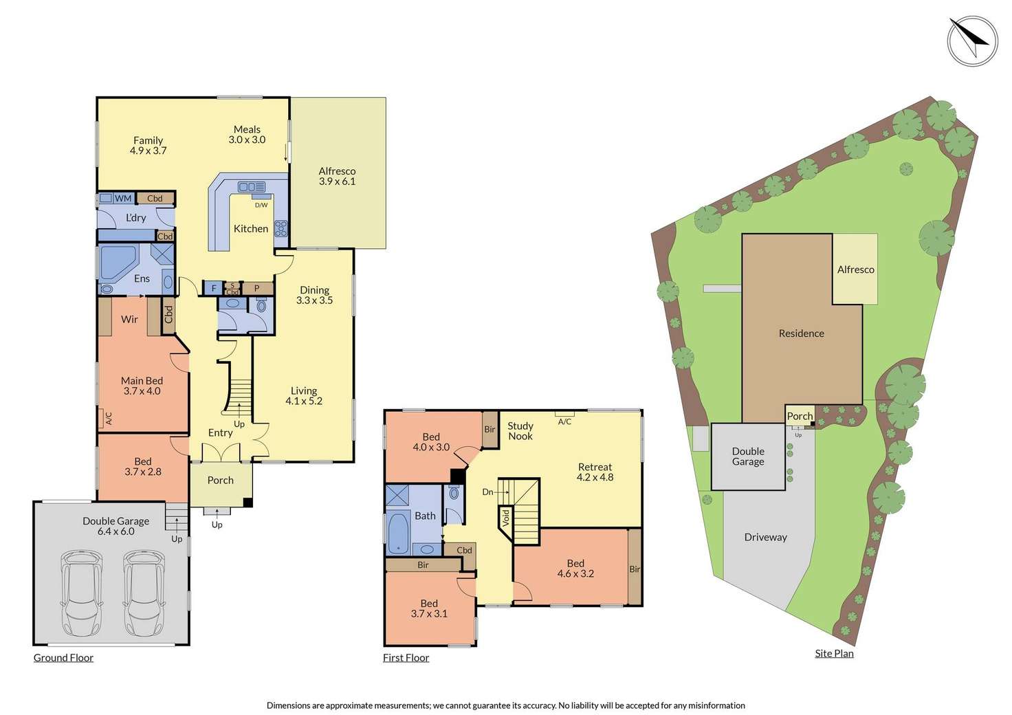 Floorplan of Homely house listing, 8 Geraldine Close, Kilsyth South VIC 3137