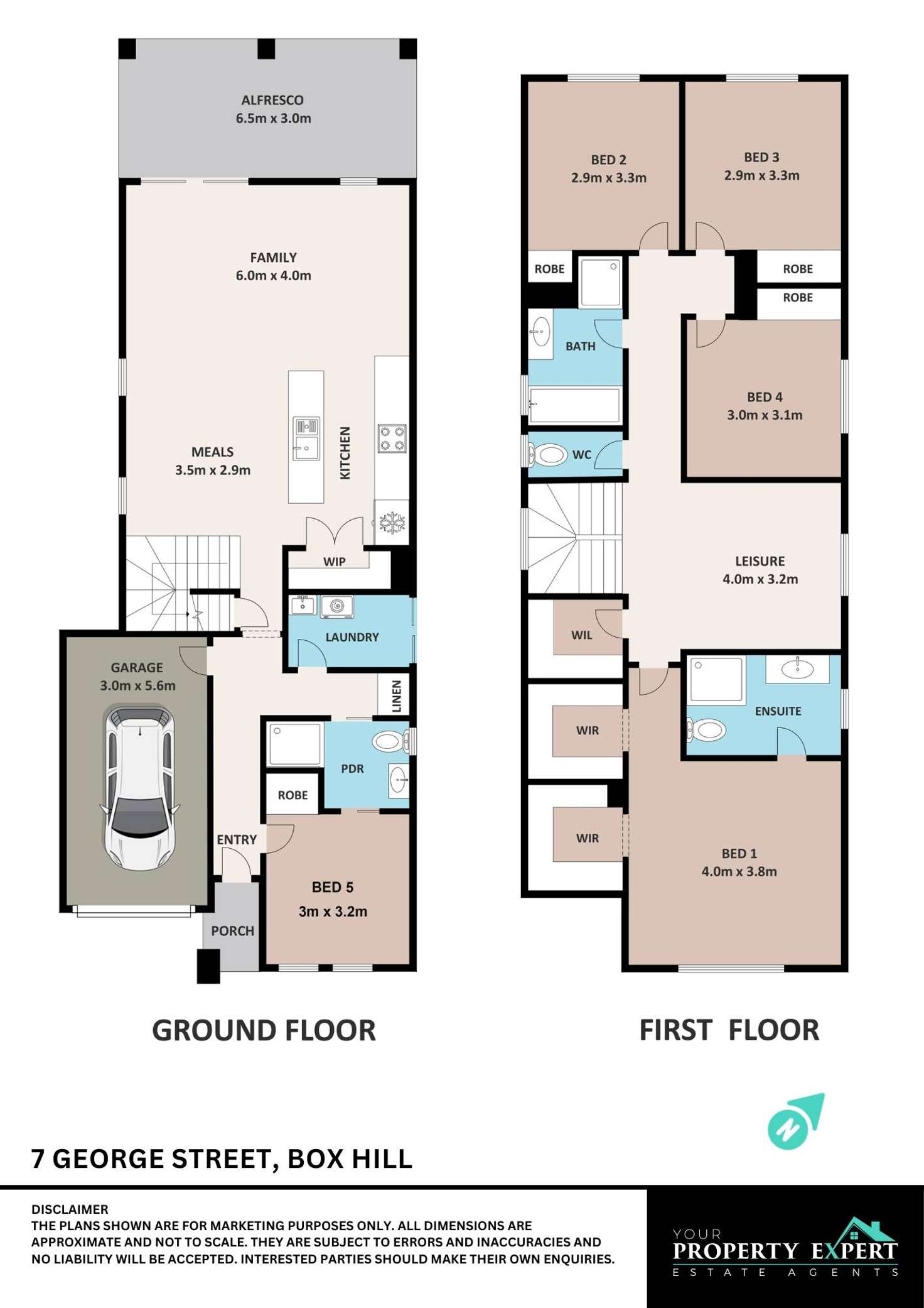 Floorplan of Homely house listing, 7 George Street, Box Hill NSW 2765