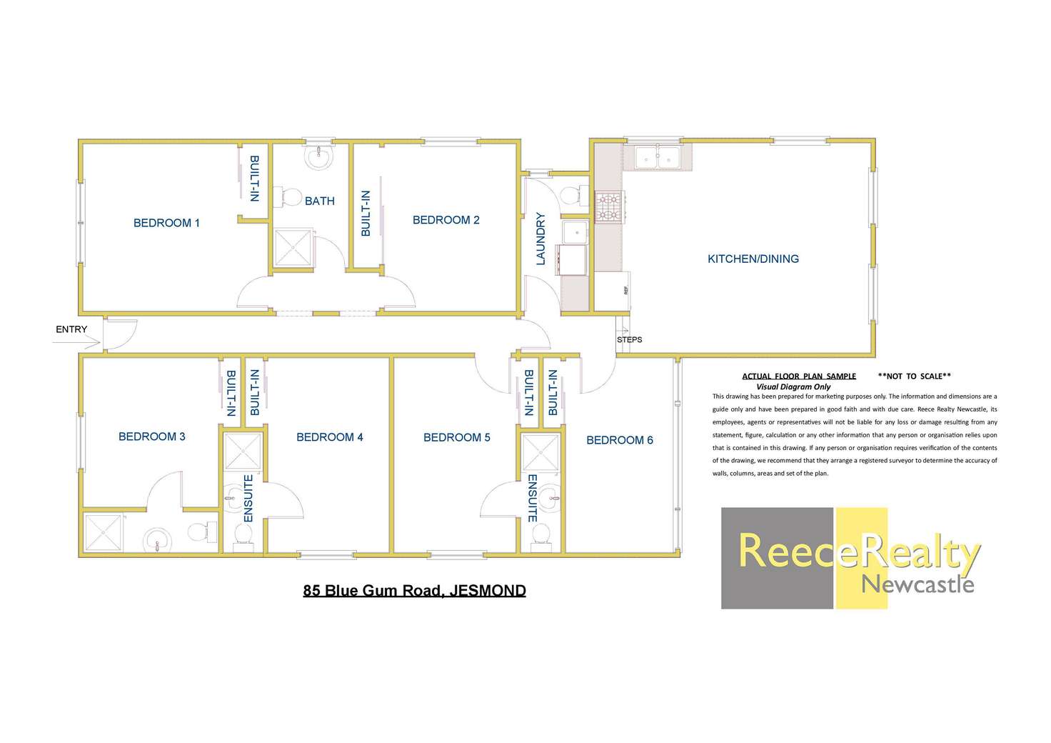 Floorplan of Homely house listing, 85 Blue Gum Road, Jesmond NSW 2299