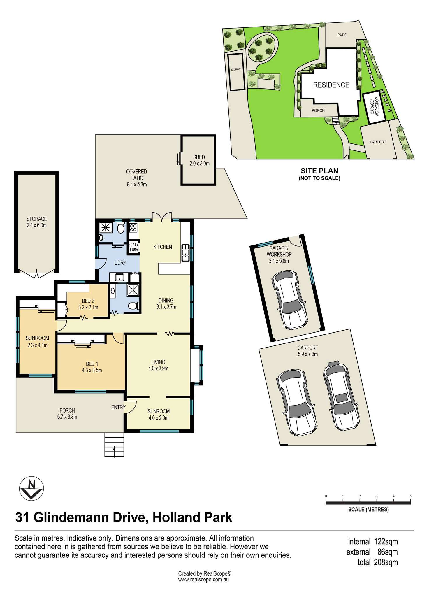 Floorplan of Homely house listing, 31 Glindemann Drive, Holland Park QLD 4121