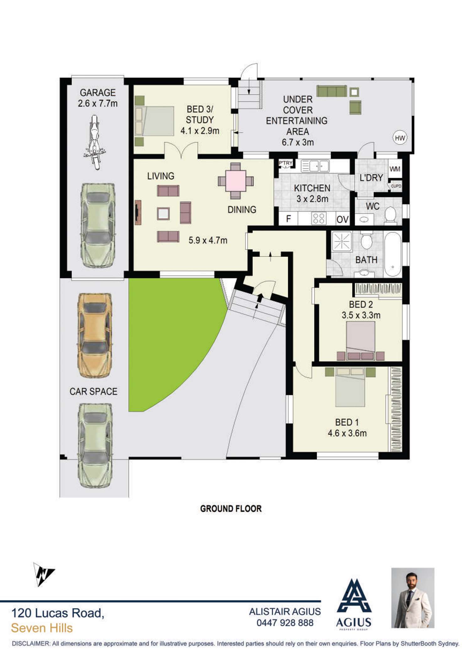Floorplan of Homely house listing, 120 Lucas Road, Seven Hills NSW 2147