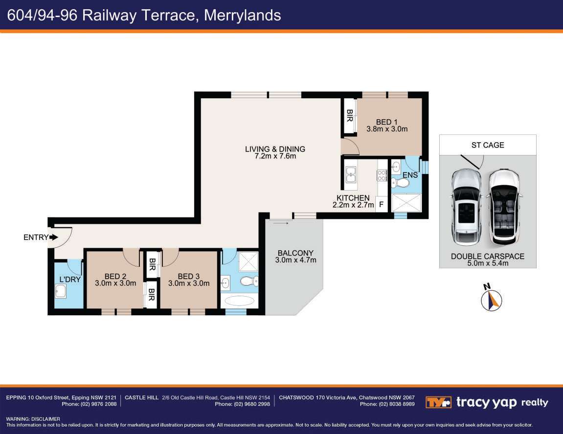 Floorplan of Homely apartment listing, 94-96 Railway Terrace, Merrylands NSW 2160