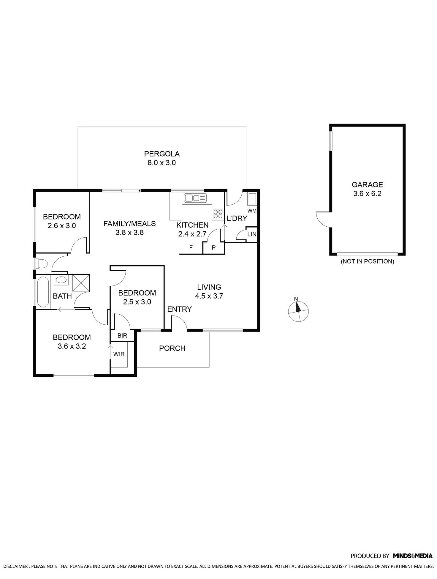 Floorplan of Homely house listing, 73 Courtenay Avenue, Cranbourne North VIC 3977