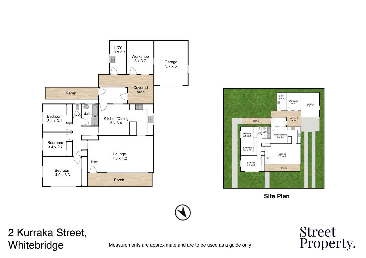 Floorplan of Homely house listing, 2 Kurraka Street, Whitebridge NSW 2290