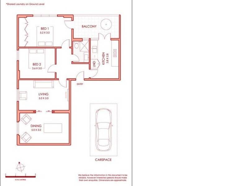 Floorplan of Homely apartment listing, 16/14 Clapton Place, Darlinghurst NSW 2010