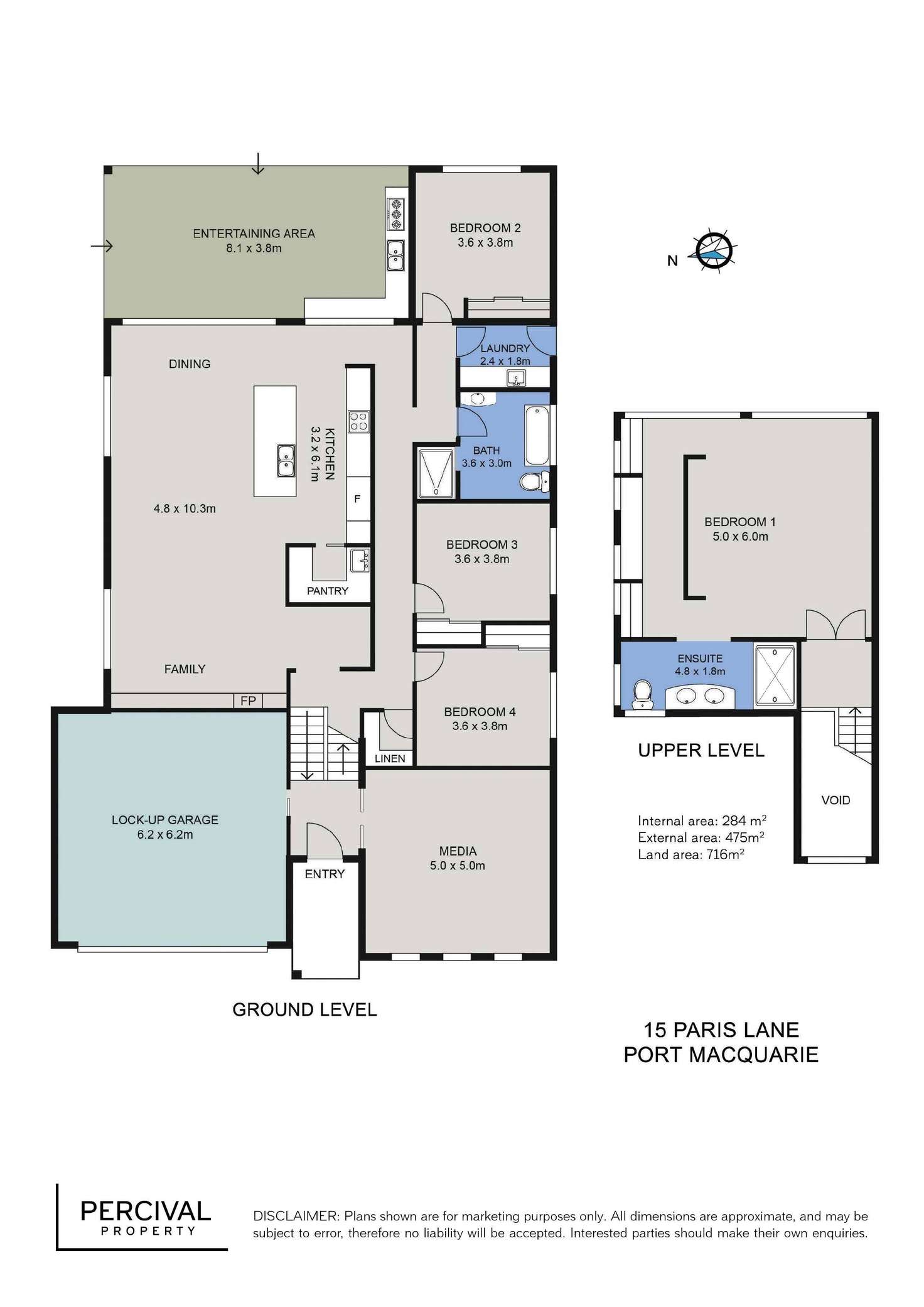 Floorplan of Homely house listing, 15 Paris Lane, Port Macquarie NSW 2444