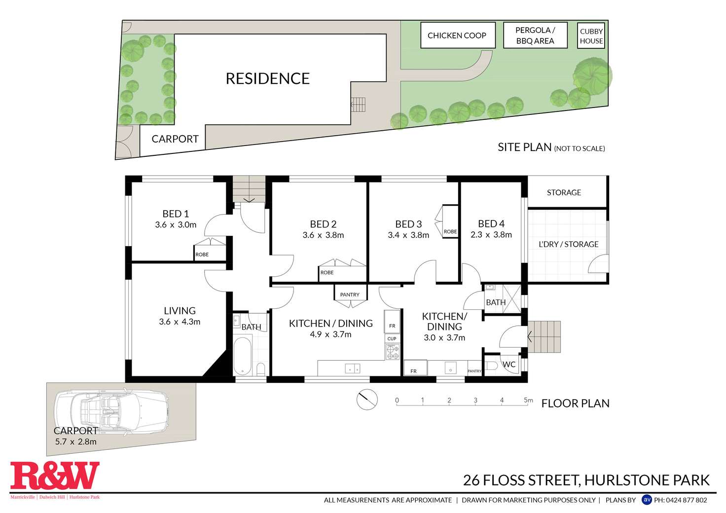 Floorplan of Homely house listing, 26 Floss Street, Hurlstone Park NSW 2193