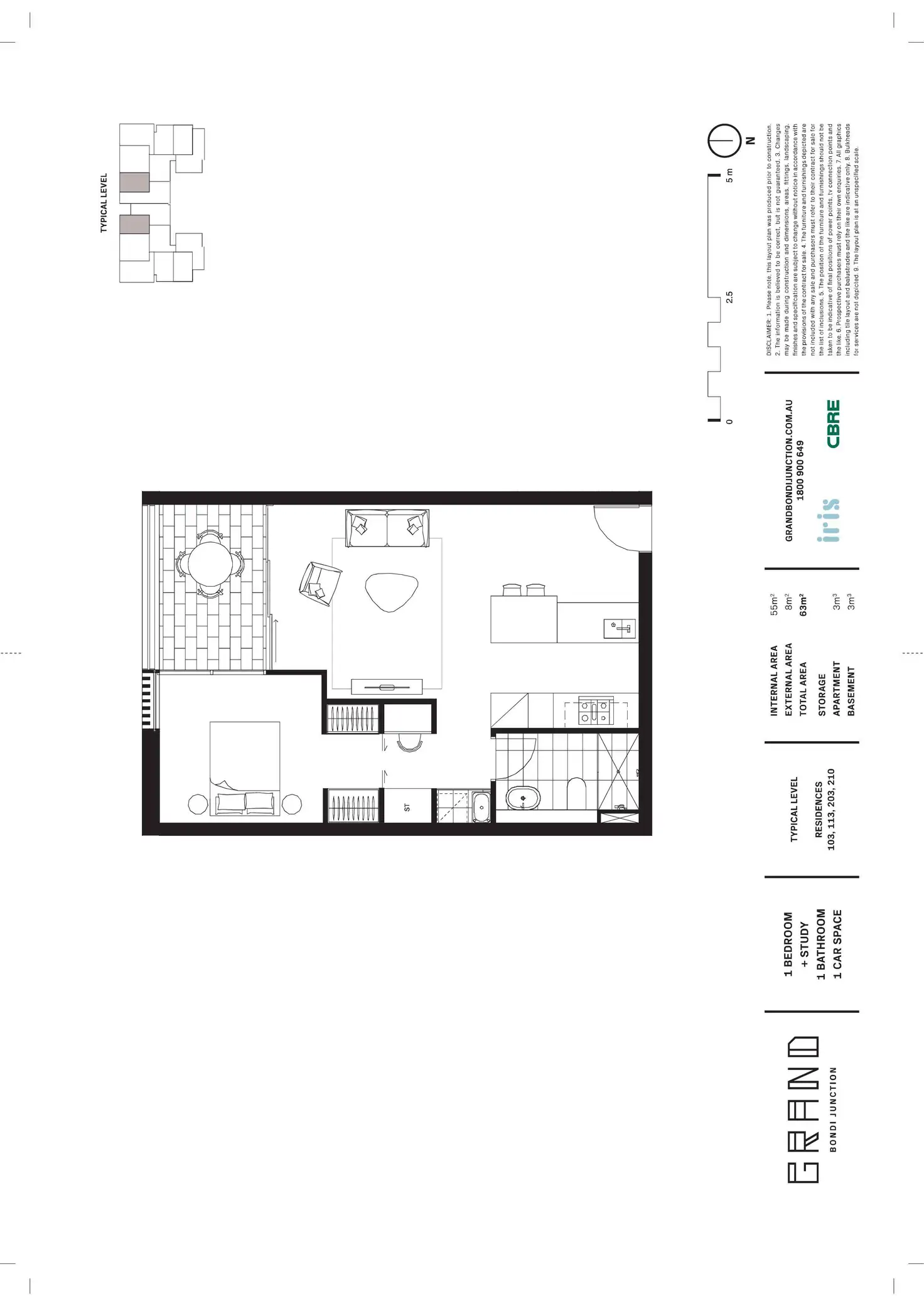 Leased Apartment 1.13/73 Ebley Street, Bondi Junction NSW 2022 Jan 16