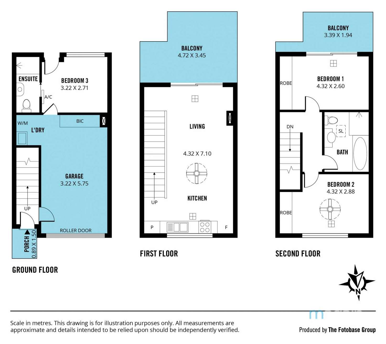 Floorplan of Homely house listing, 22/5 Coventry Street, Mawson Lakes SA 5095