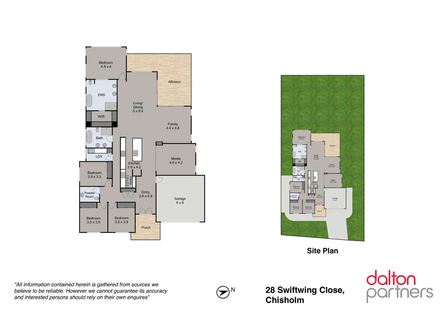 Floorplan of Homely house listing, 28 Swiftwing Close, Chisholm NSW 2322