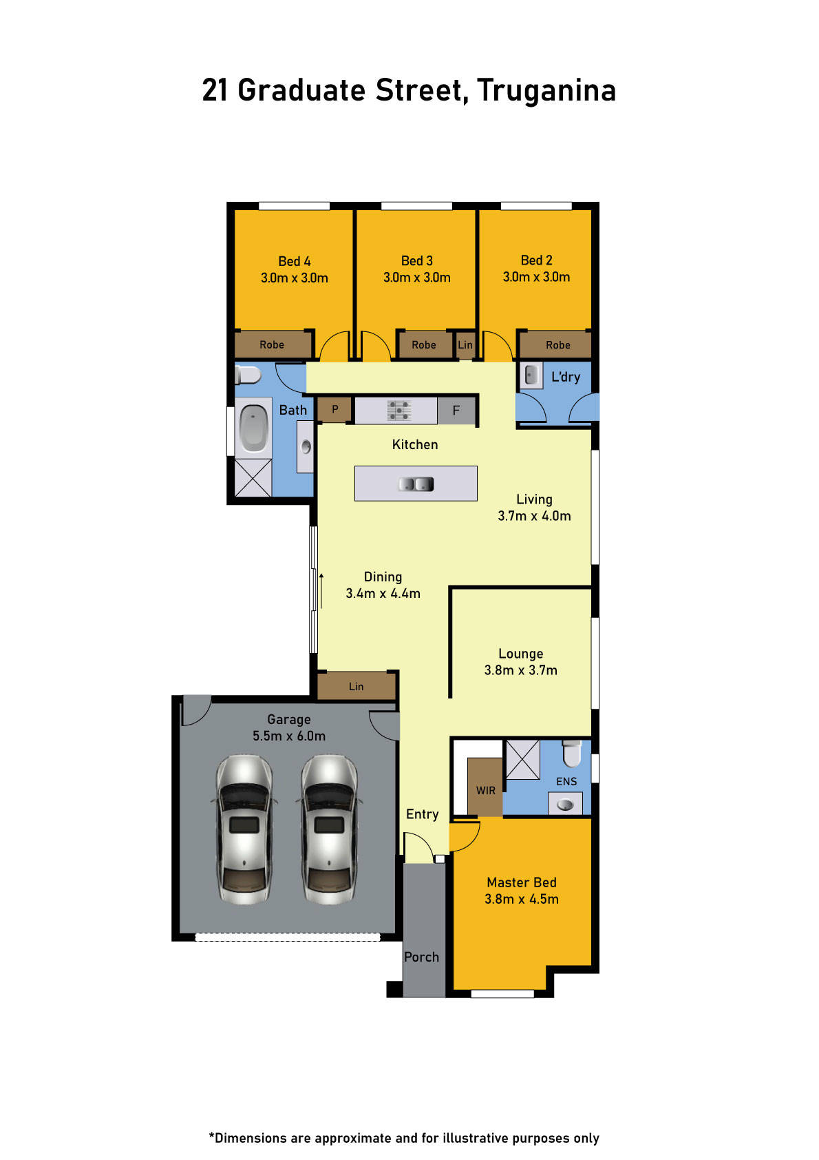 Floorplan of Homely house listing, 21 Graduate Street, Truganina VIC 3029