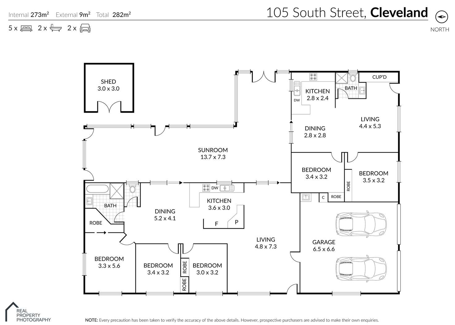 Floorplan of Homely house listing, 105 South Street, Cleveland QLD 4163