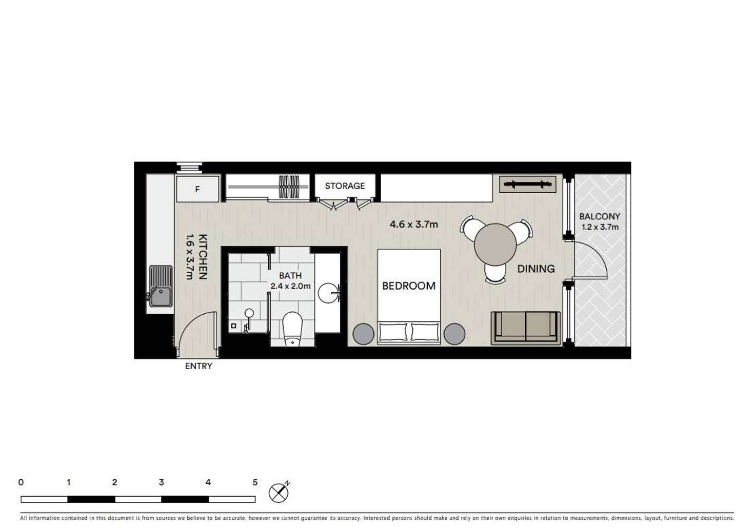 Floorplan of Homely unit listing, 301/75 The Strand, North Ward QLD 4810