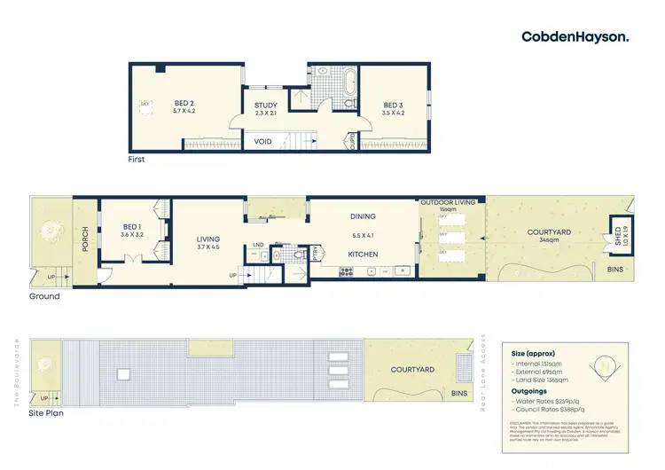Floorplan of Homely house listing, 49 The Boulevarde, Lilyfield NSW 2040