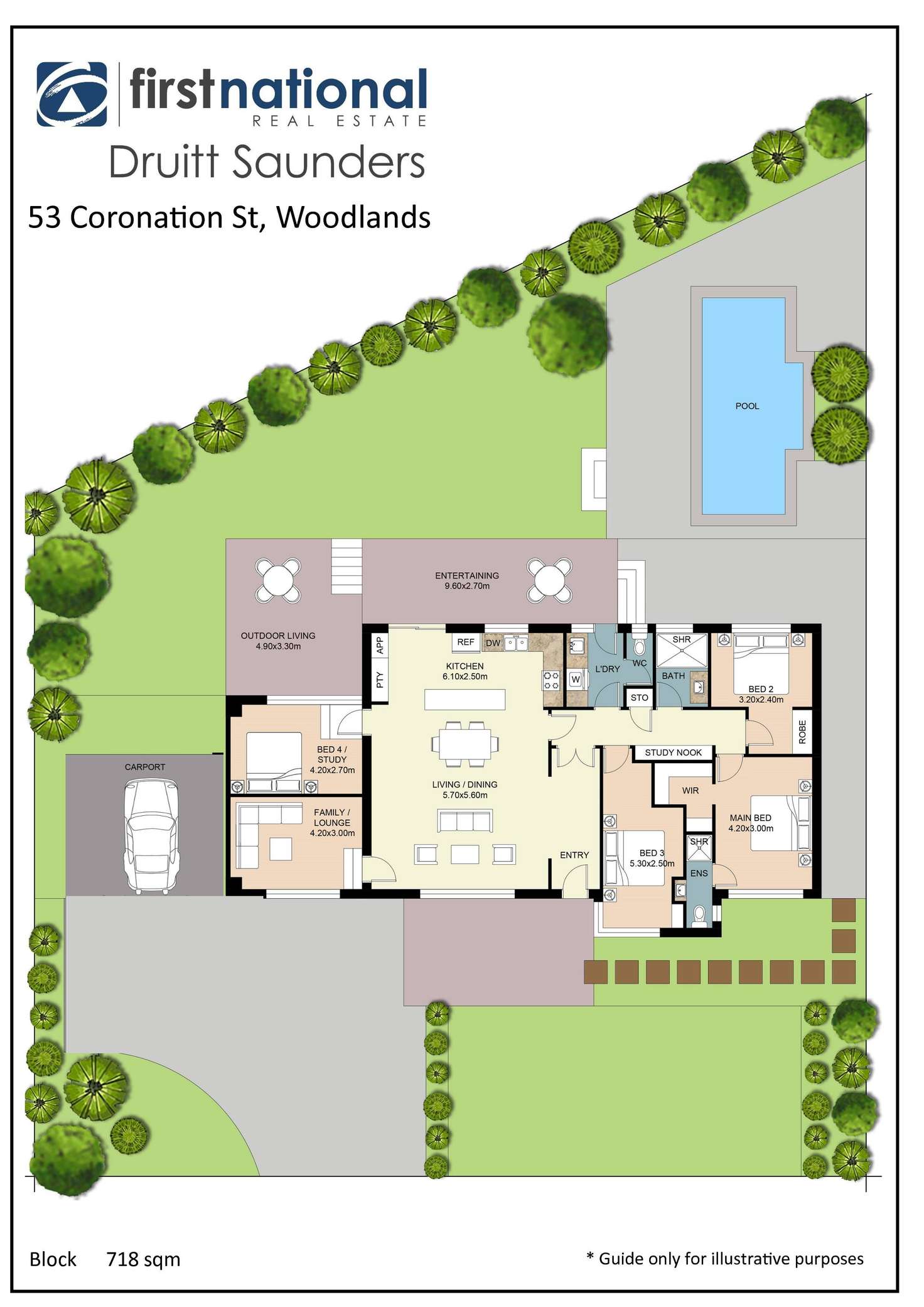 Floorplan of Homely house listing, 53 Coronation Street, Woodlands WA 6018