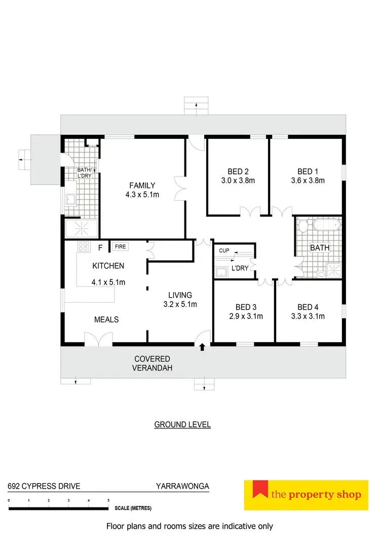 Floorplan of Homely rural property listing, 692 Cypress Drive, Mudgee NSW 2850