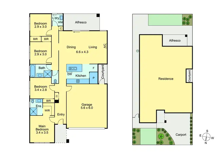 Floorplan of Homely house listing, 11 Cottrell Street, Weir Views VIC 3338