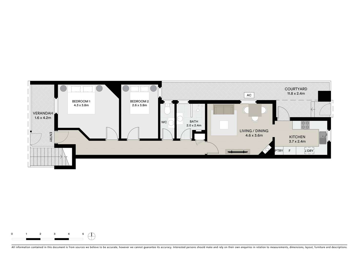 Floorplan of Homely apartment listing, 50 High Street, Millers Point NSW 2000