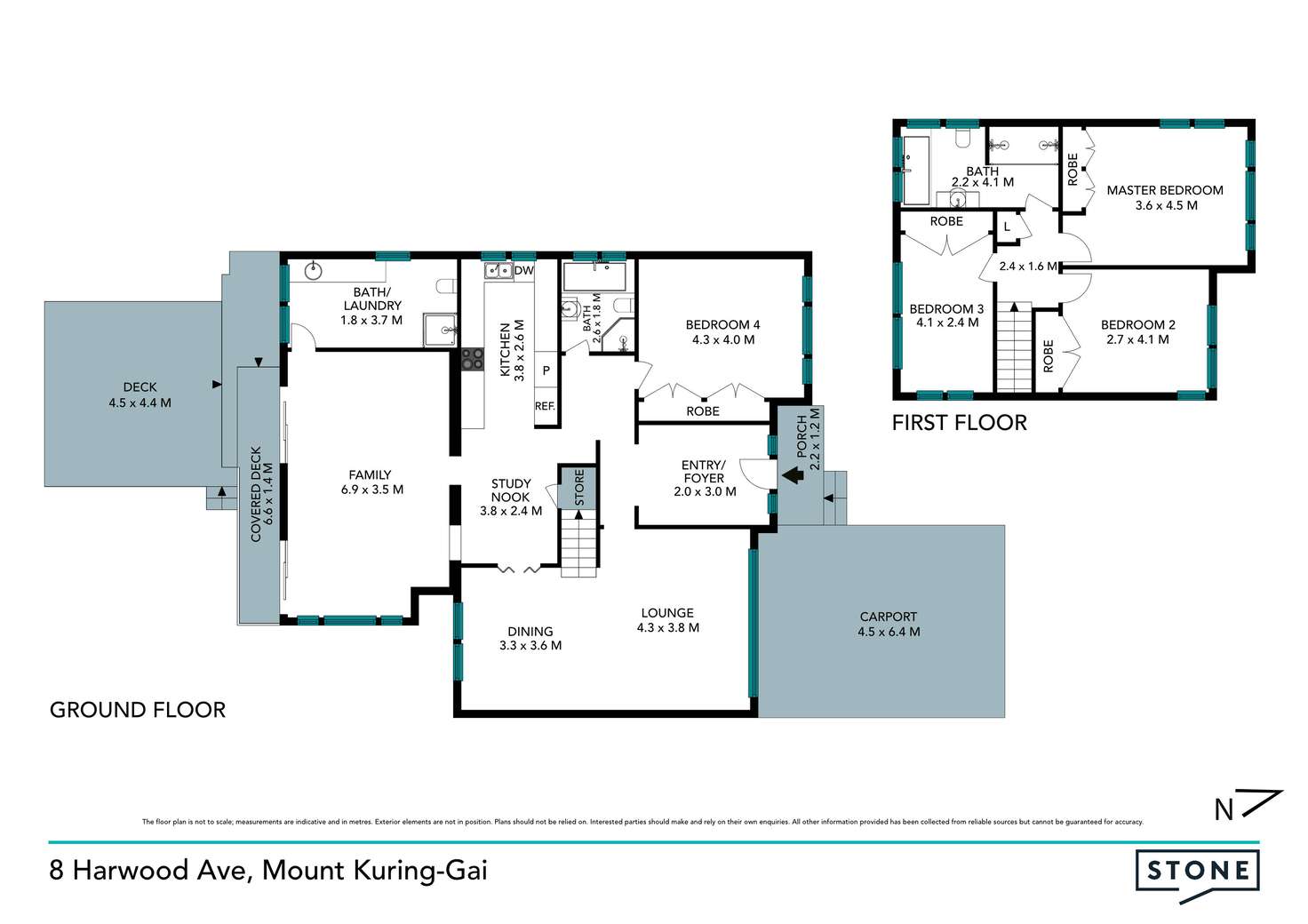 Floorplan of Homely house listing, 8 Harwood Avenue, Mount Kuring-Gai NSW 2080
