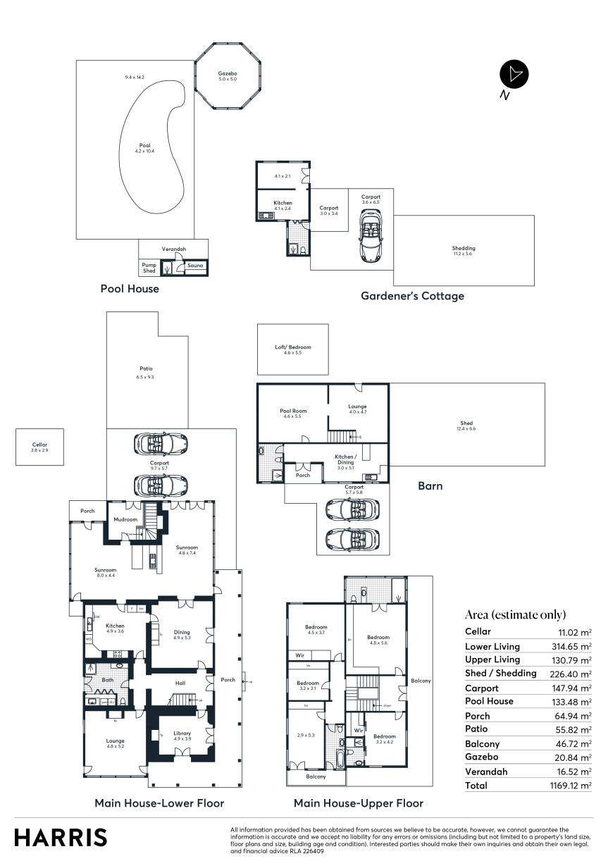 Floorplan of Homely acreageSemiRural listing, 30 Barbara Crescent, Coromandel Valley SA 5051