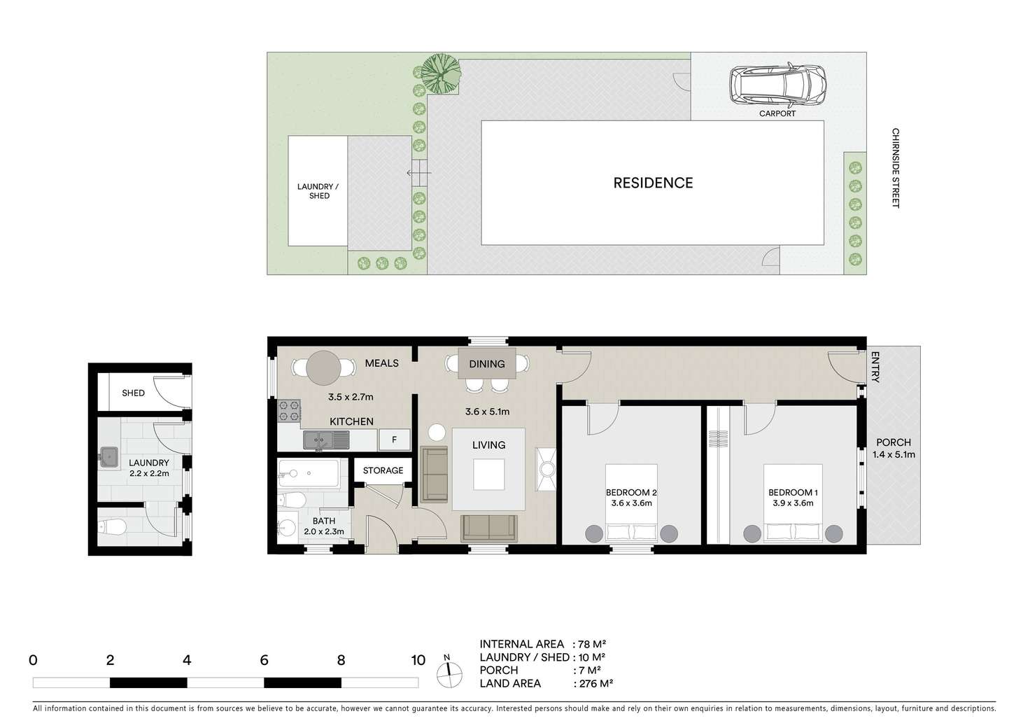 Floorplan of Homely house listing, 32 Chirnside Street, Kingsville VIC 3012