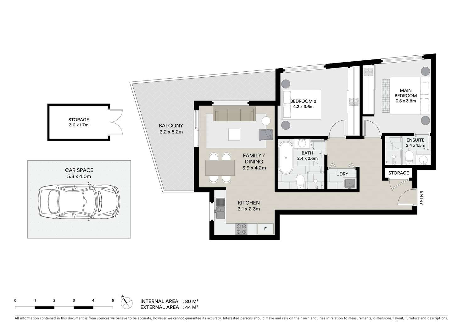 Floorplan of Homely unit listing, 210/14 Cape Three Points Road, Avoca Beach NSW 2251