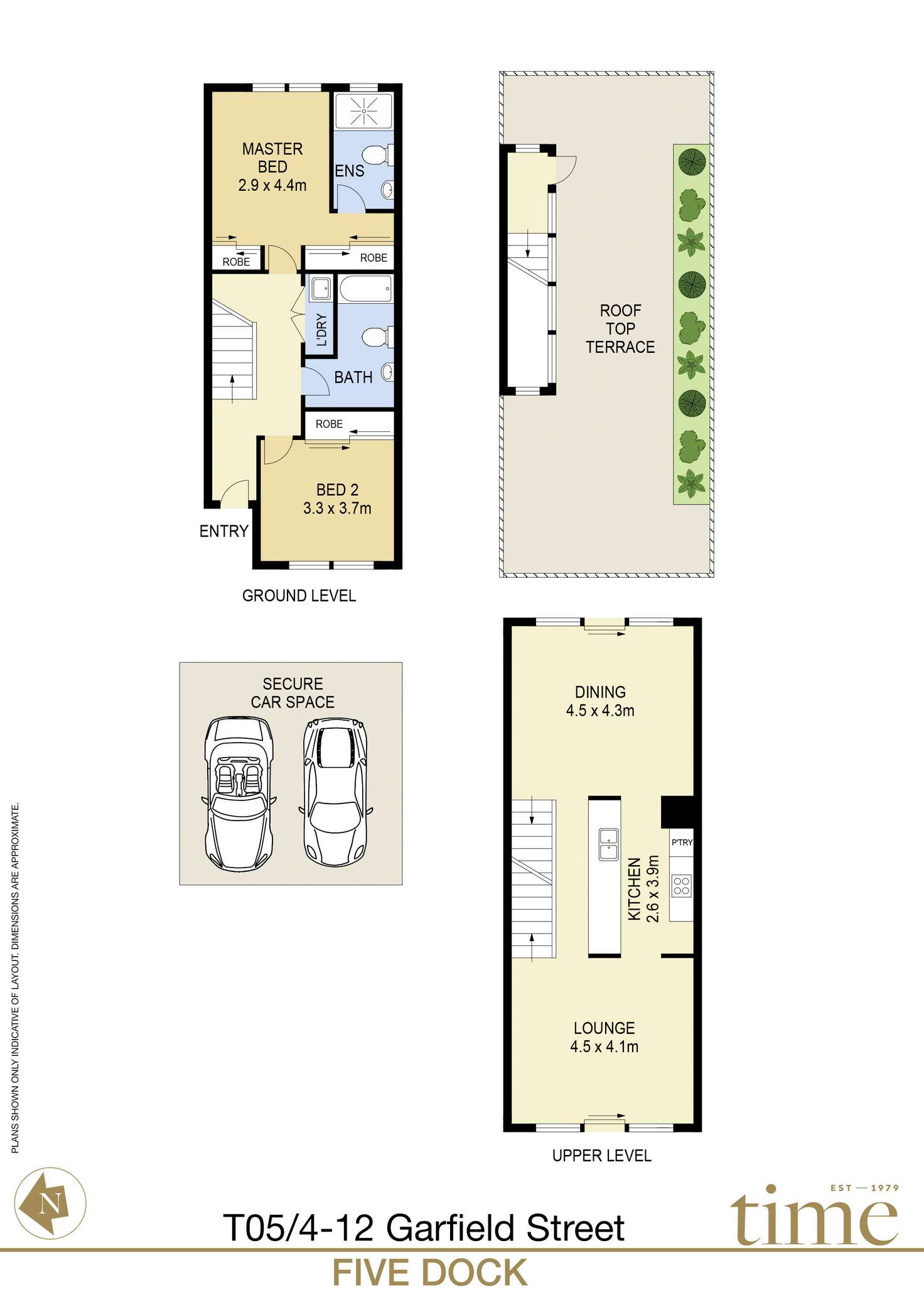 Floorplan of Homely apartment listing, T05/4-12 Garfield Street, Five Dock NSW 2046