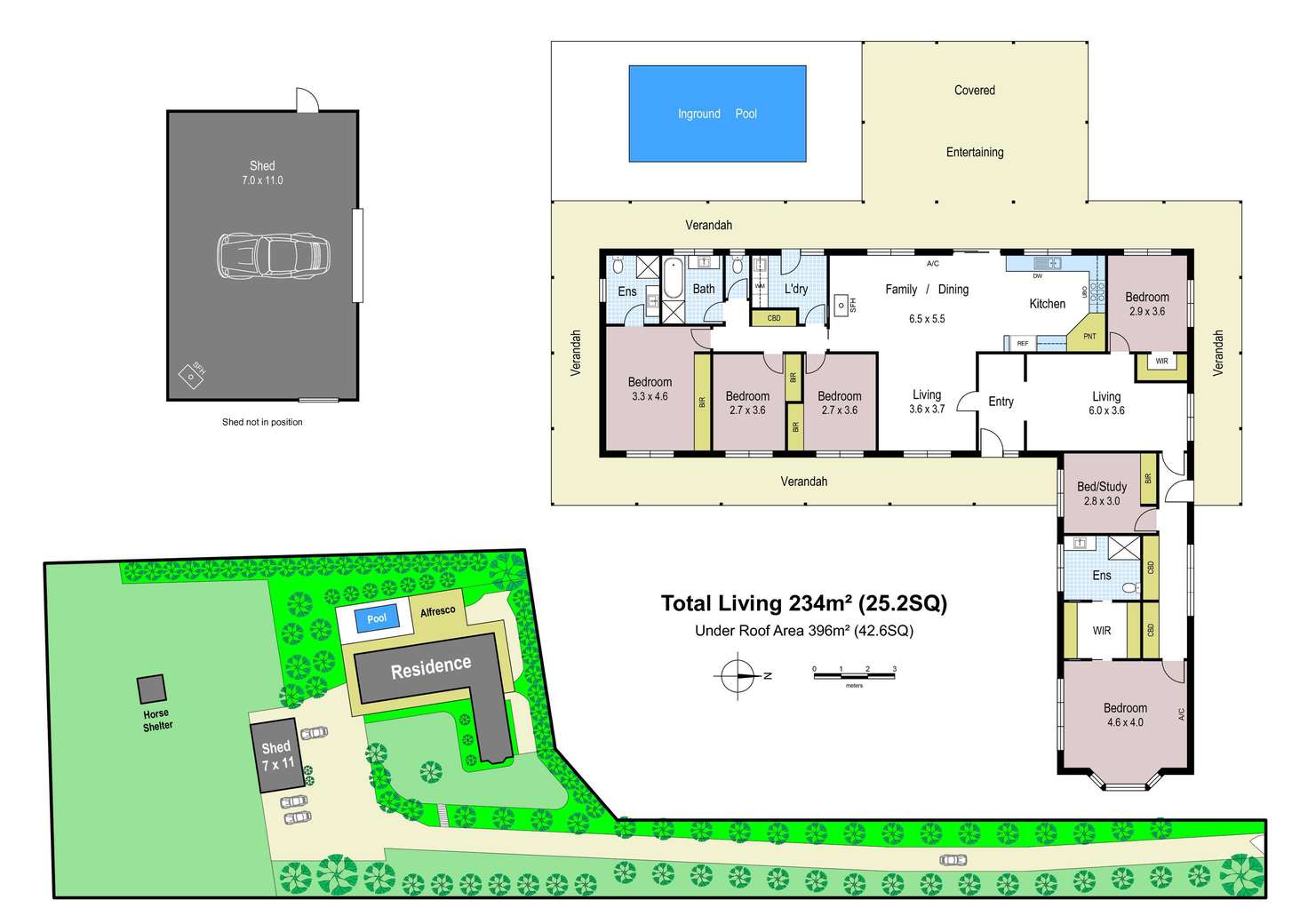 Floorplan of Homely house listing, 410 East West Road, Warragul VIC 3820