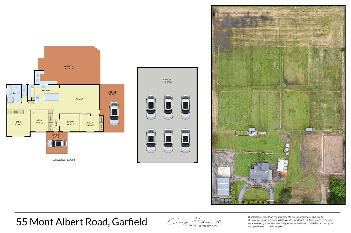 Floorplan of Homely house listing, 55 Mont Albert Road, Garfield VIC 3814