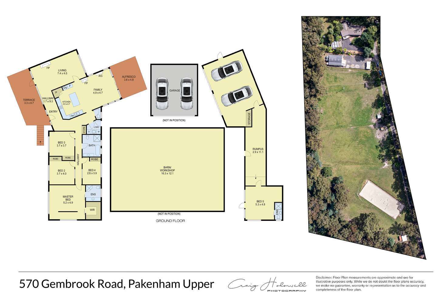 Floorplan of Homely house listing, 570 Gembrook Road, Pakenham Upper VIC 3810