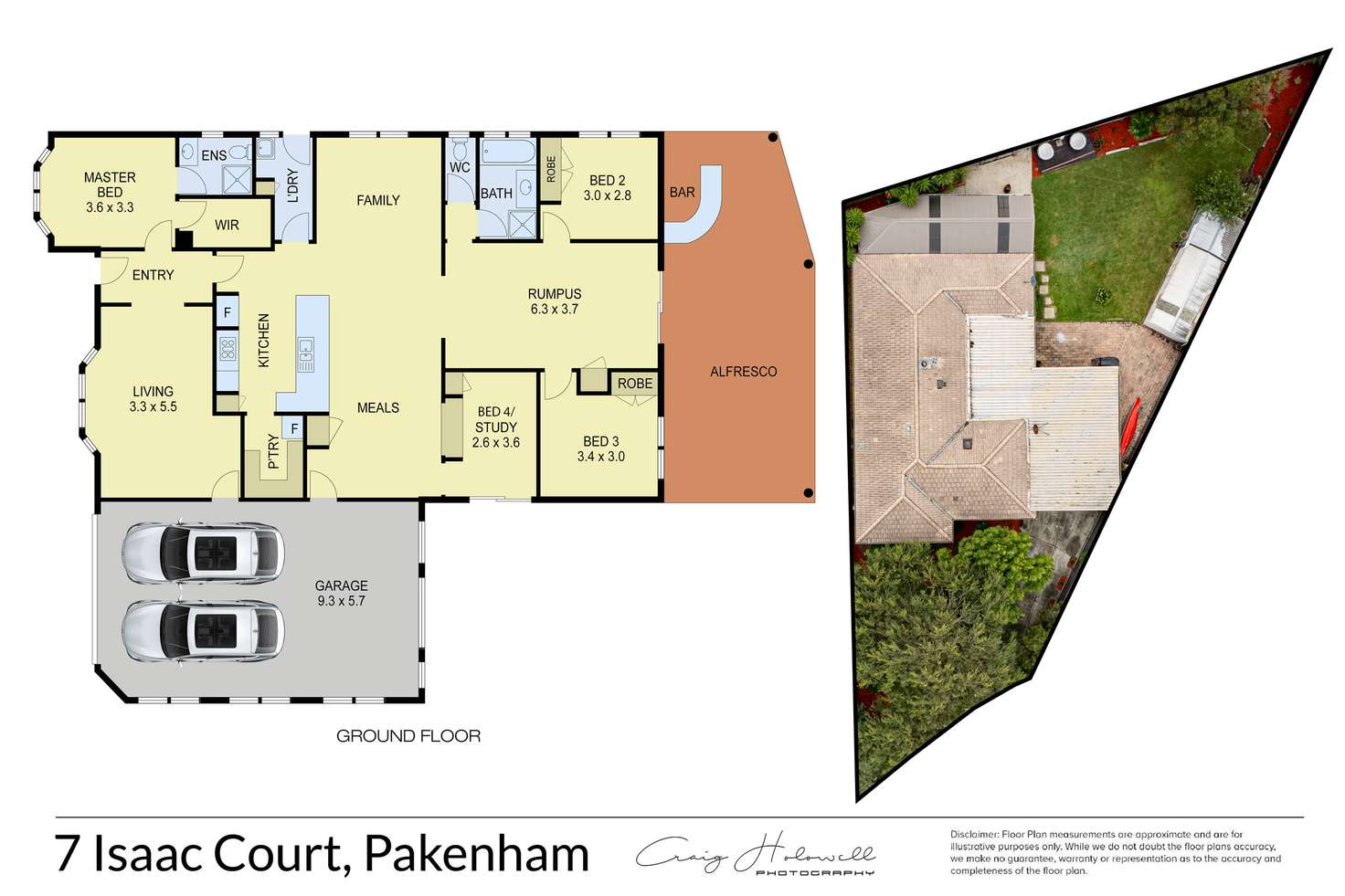 Floorplan of Homely house listing, 7 Isaac Court, Pakenham VIC 3810