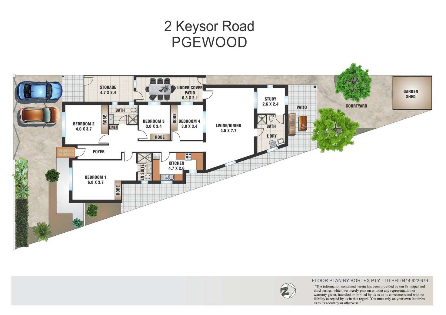 Floorplan of Homely house listing, 2 Keysor Road, Pagewood NSW 2035