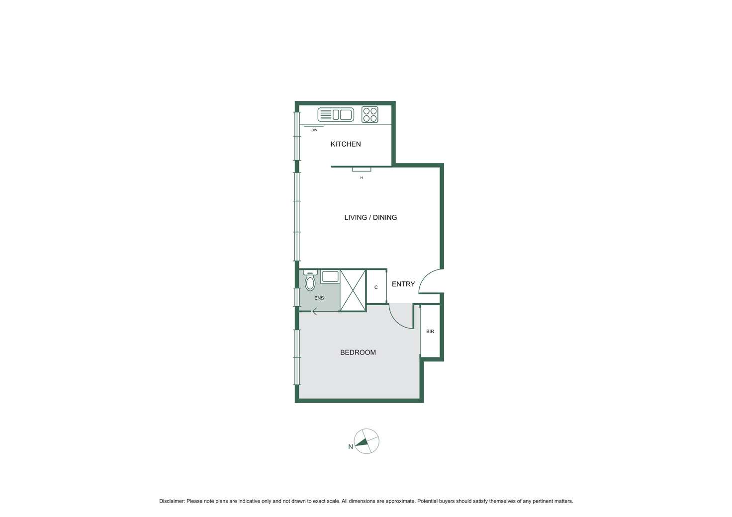 Floorplan of Homely apartment listing, 2/949 Punt Road, South Yarra VIC 3141