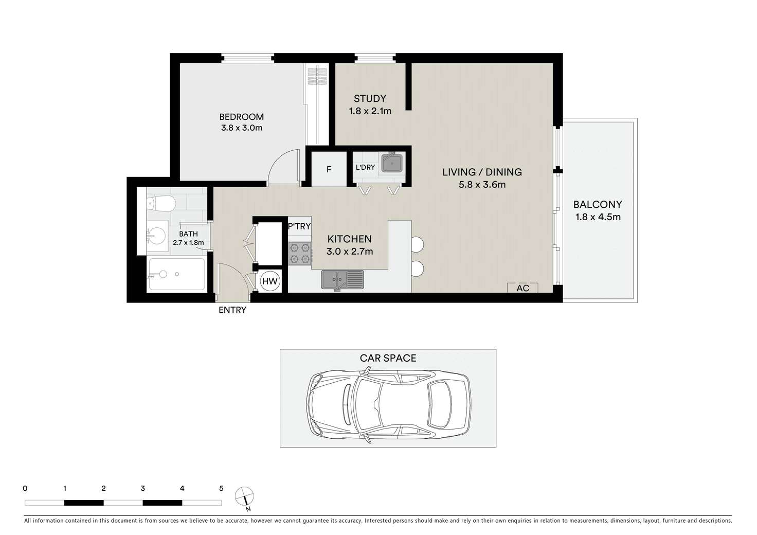 Floorplan of Homely apartment listing, 27/62 Wellington Street, St Kilda VIC 3182