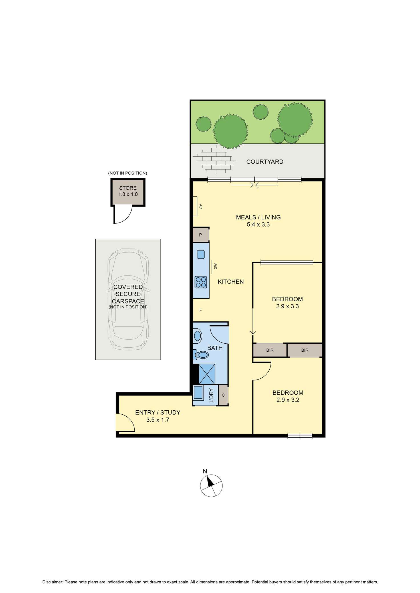 Floorplan of Homely apartment listing, G1/64 Keilor Road, Essendon North VIC 3041
