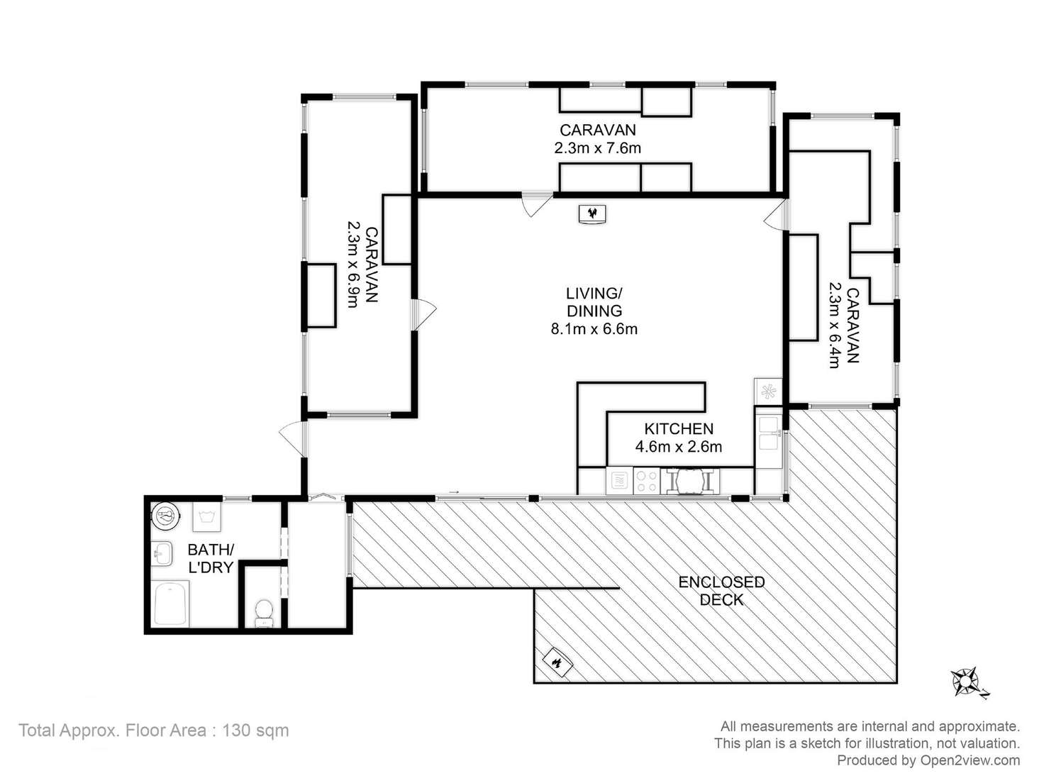 Floorplan of Homely house listing, 2 Stacey Street, White Beach TAS 7184