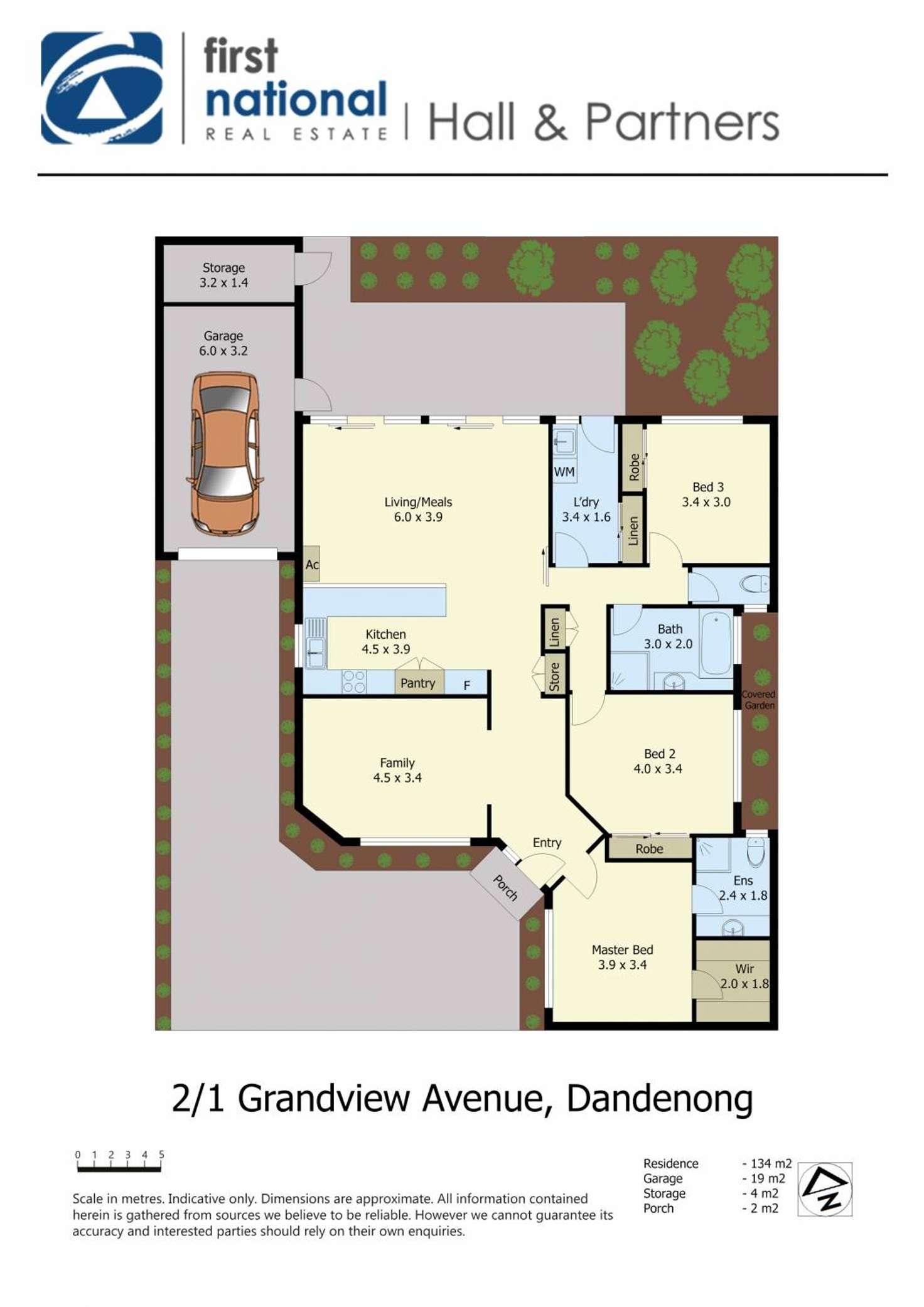 Floorplan of Homely unit listing, 2/1 Grandview Avenue, Dandenong VIC 3175