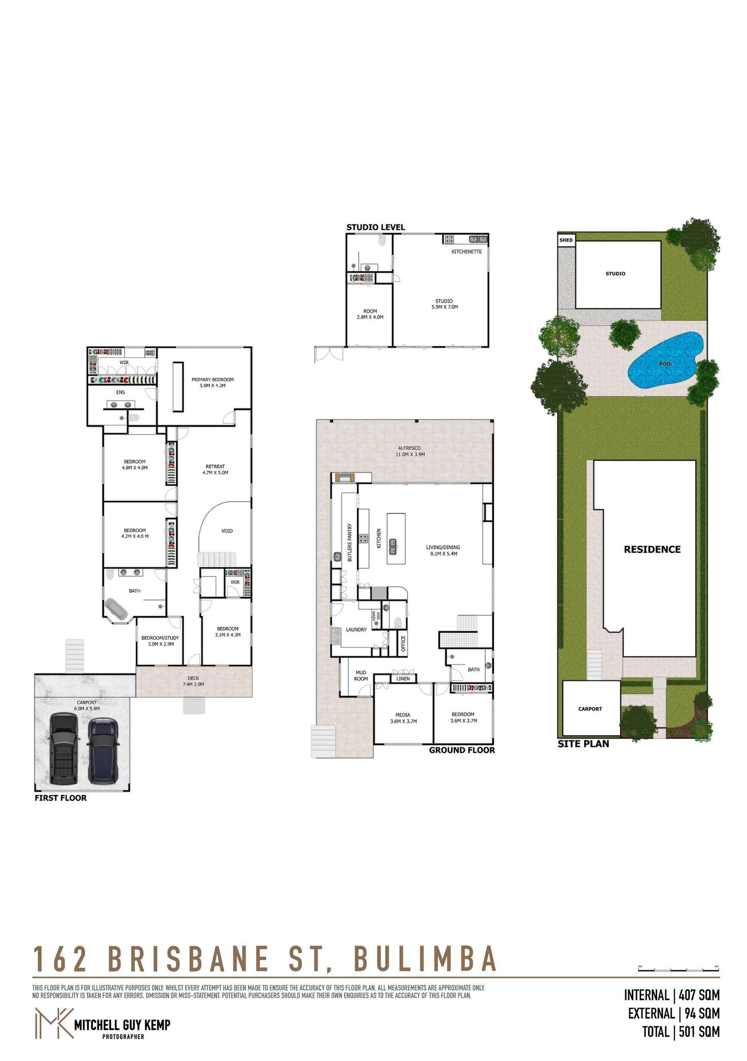 Floorplan of Homely house listing, 162 Brisbane Street, Bulimba QLD 4171