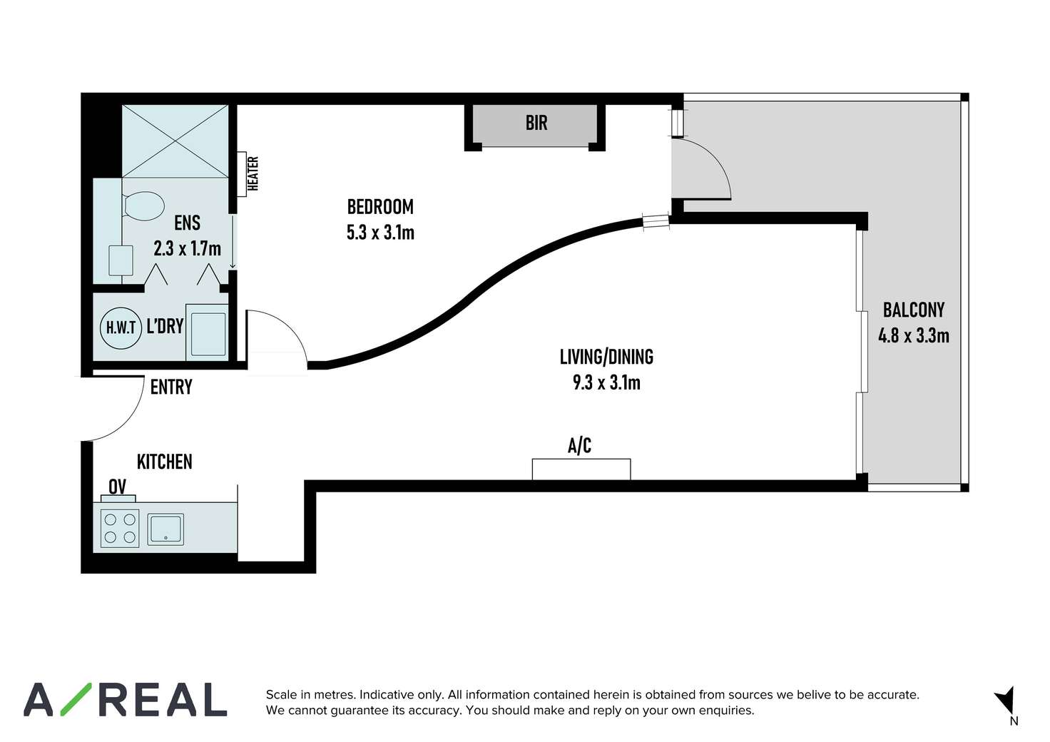 Floorplan of Homely apartment listing, 108/71 Abinger Street, Richmond VIC 3121